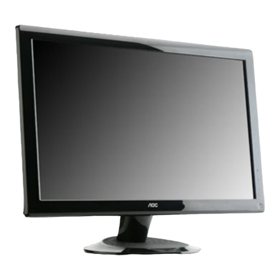 AOC 2036Sa Service Manual