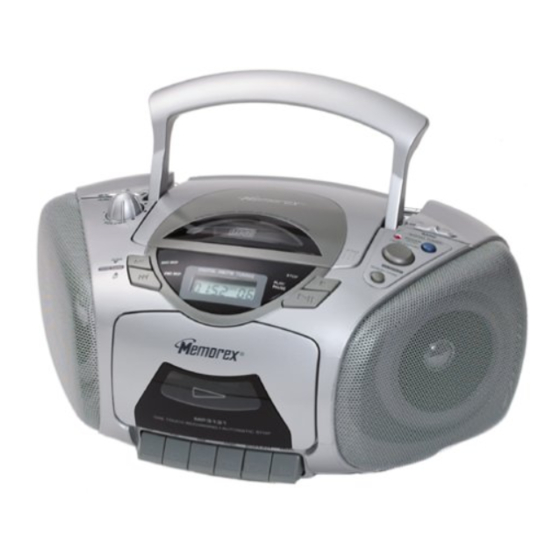 Memorex MP3131 Owner's Manual