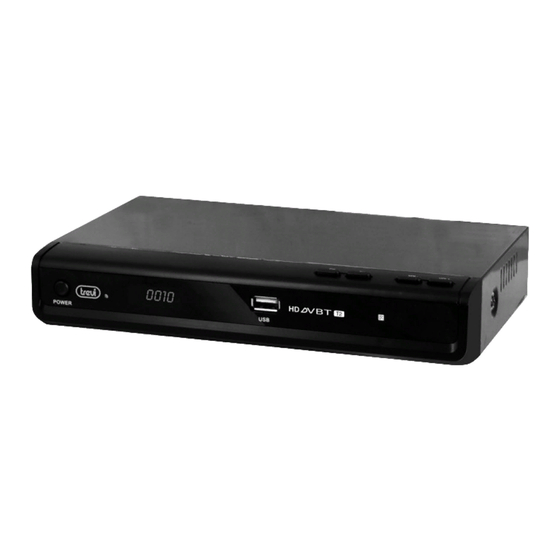 Trevi DVB-T2 HD 3385 TT TV Set-Top Box Manuals