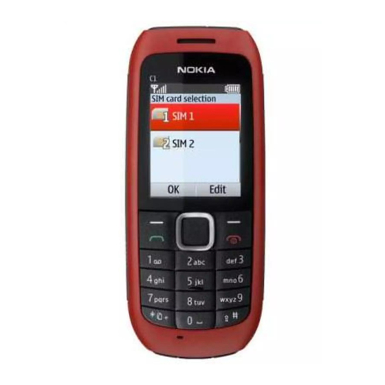 Nokia C1-00 User Manual