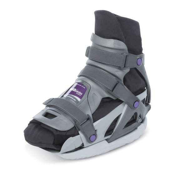OPED VACOpedes DIABETIC Orthosis Boot Manuals