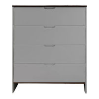 Mocka Dahlia Four Drawer Assembly Instructions Manual