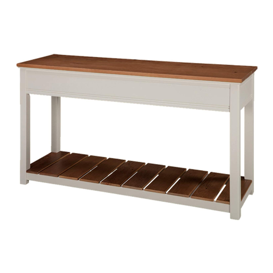 Alaterre Furniture Savannah ASVA14IVW Assembly Instruction