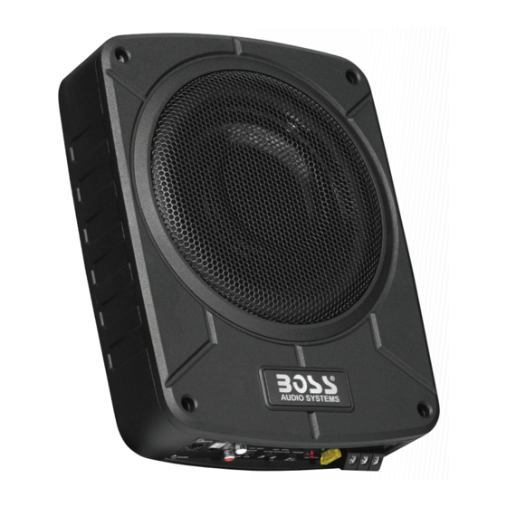 Boss Audio Systems BAB8 User Manual