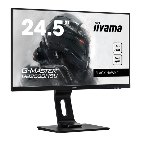 Iiyama G-Master GB2530HSU User Manual