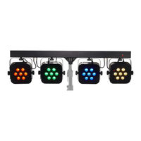 Stairville Stage Quad LED Bundle RGB WW User Manual