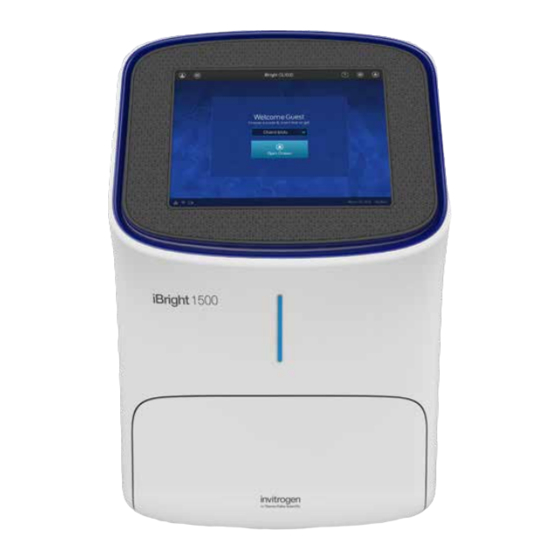 Invitrogen iBright CL1500 User Manual