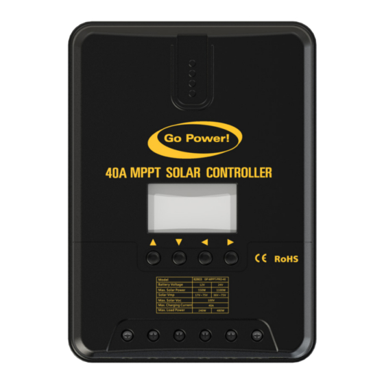 Go Power MPPT-PRO User Manual