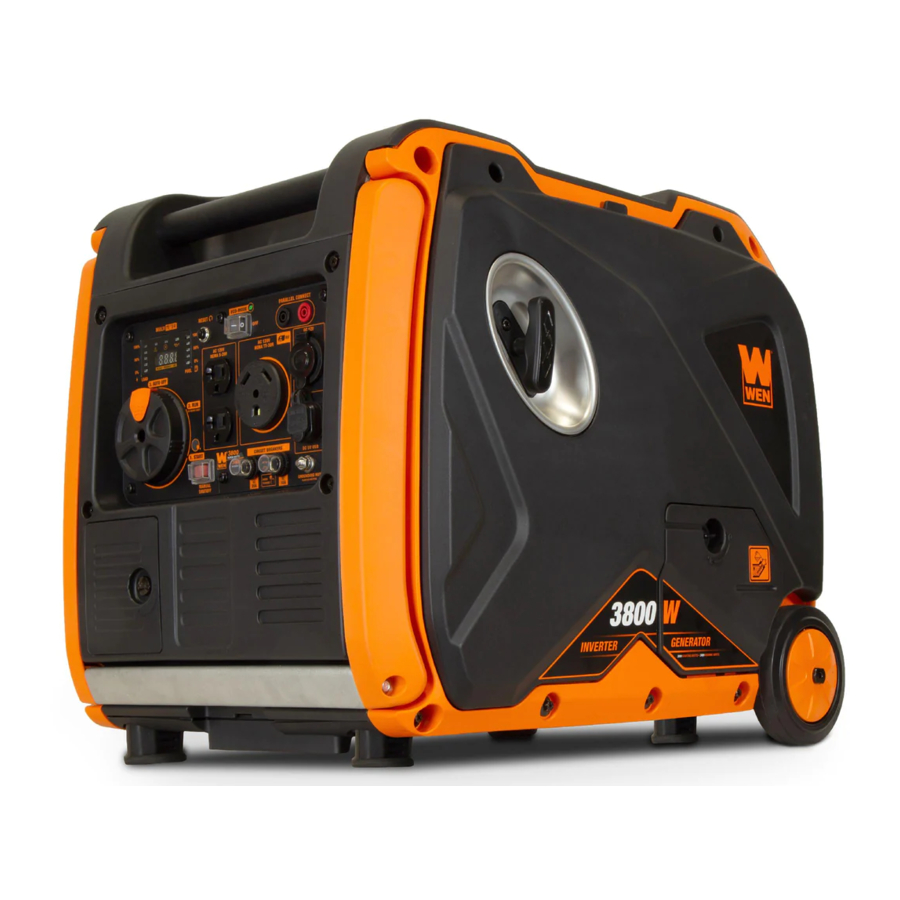 WEN 56380i - 3800W Inverter Generator Manual