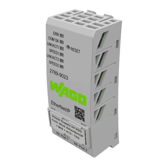 WAGO 2789-9023 Manuals
