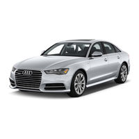 Audi A6 2018 Owner's Manual