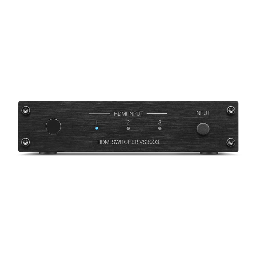 Marantz VS3003 - 3 In / 1 Out HDMI Manual