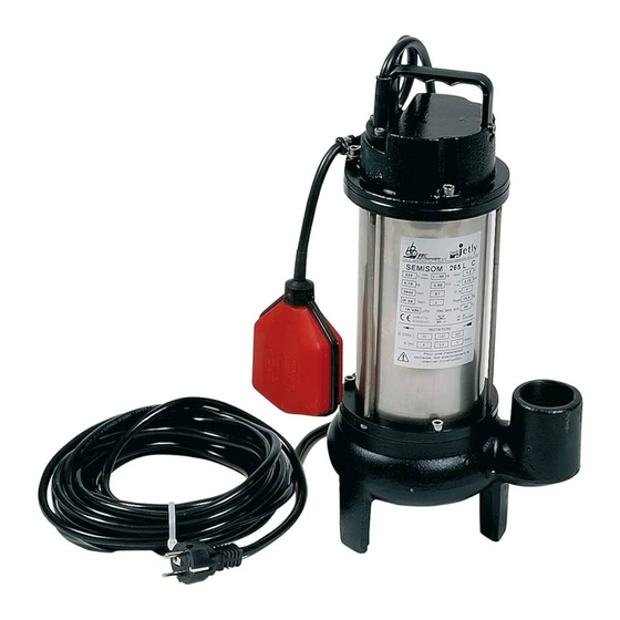 PYD Electrobombas SEMISOM Series Manual