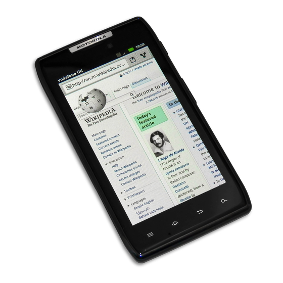 Motorola Droid RAZR User Manual
