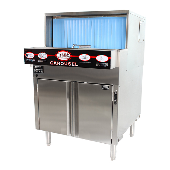 CMA Dishmachines GLC Owner's Manual