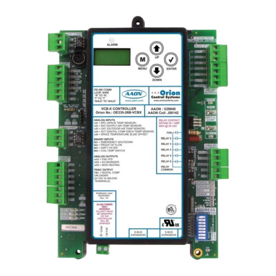 Orion VCB-X Technical Manual