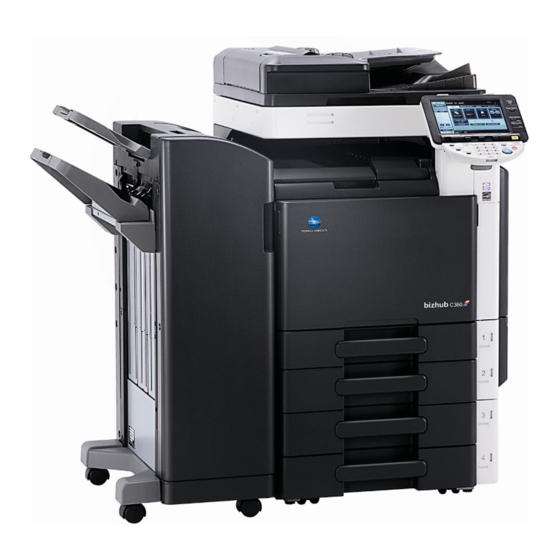 Konica Minolta bizhub C280 Design Shortcut Manual