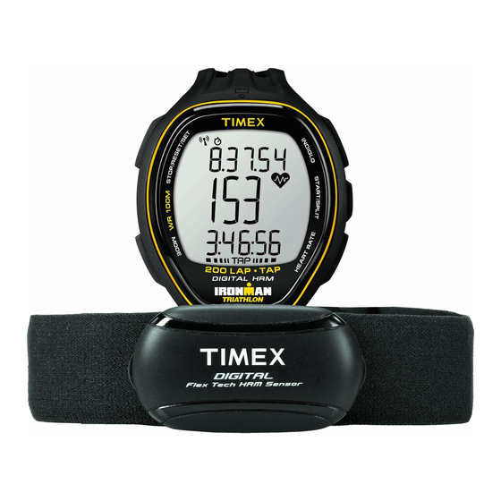 Timex M010 Manual