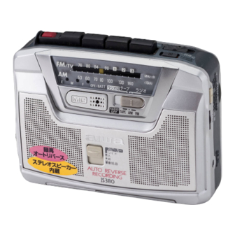 Aiwa HS-JS380 Service Manual