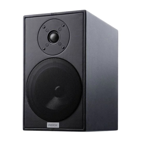 Revox Re:sound L 34 Operating Manual