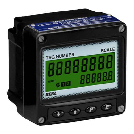 BEKA BA314E Manual