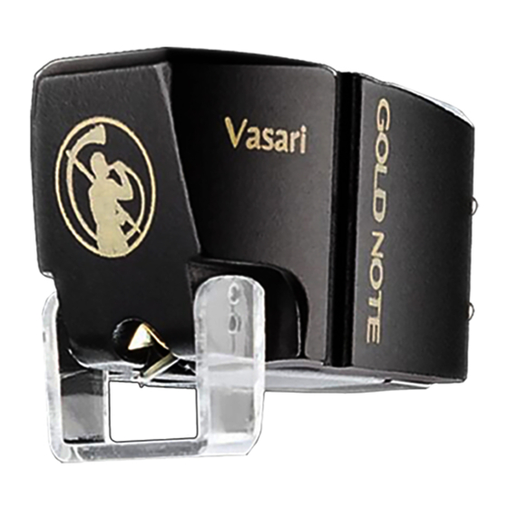 Gold Note Vasari Gold Owner's Manual