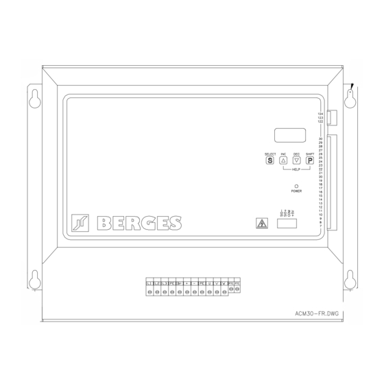Berges ACM-D2 Series Operating Manual