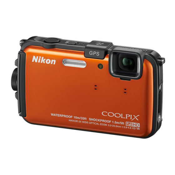 Nikon COOLPIX AW100 Care And Maintenance