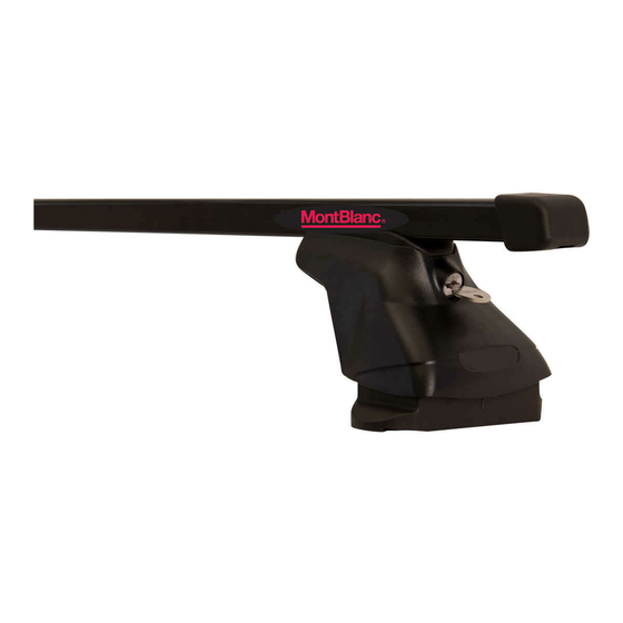 Mont Blanc MB RoofBar AMC 5121 Quick Start Manual