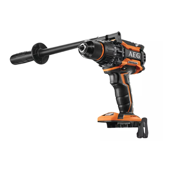 AEG BSB18BL-0 Original Instructions Manual