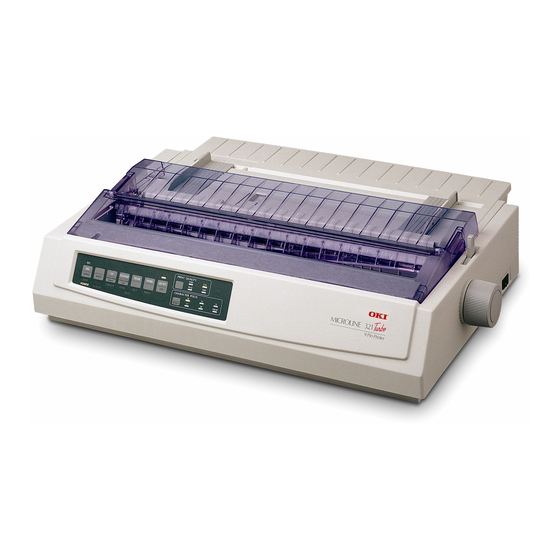 Oki Microline 320 Turbo Quick Start Manual