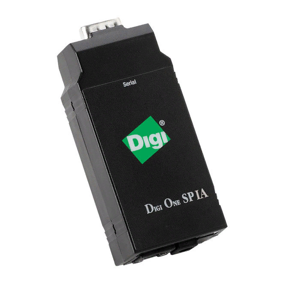 Digi Connect SP Hardware Reference Manual