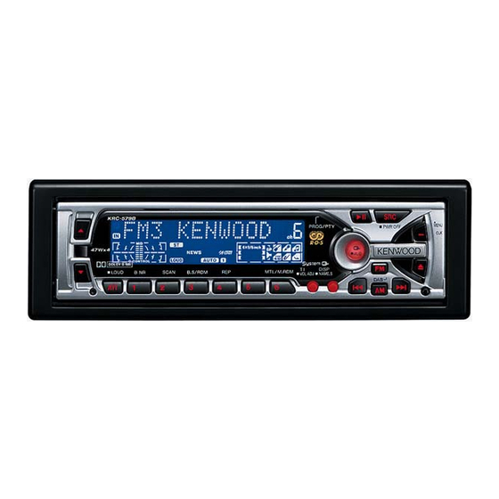 Kenwood KRC-579R Service Manual