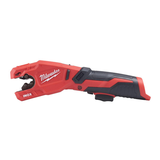 Milwaukee M12 PCSS Instructions Manual