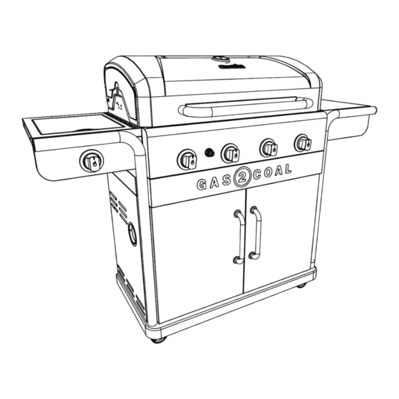 Char-Broil 468400219 Gas Hybrid Grill Manuals