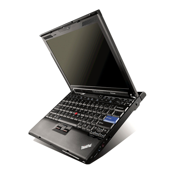 Lenovo ThinkPad X200 7454 Manuals