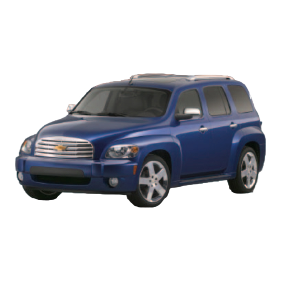Chevrolet 2007 HHR Warranty And Owner Assistance Information
