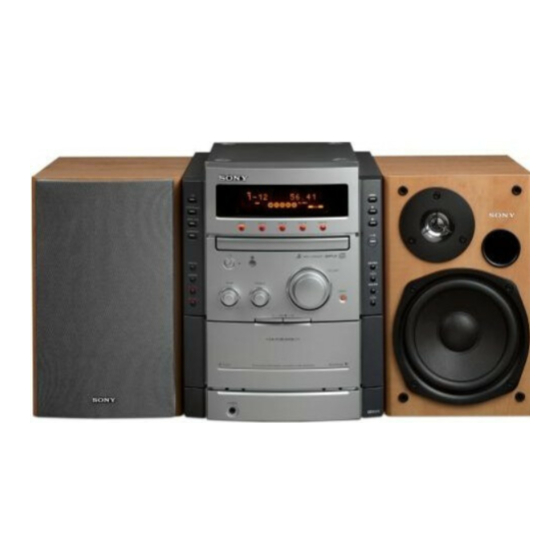 Sony HCD-CP555 Service Manual