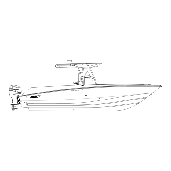 Boston Whaler 320 Outrage Owner's Manual