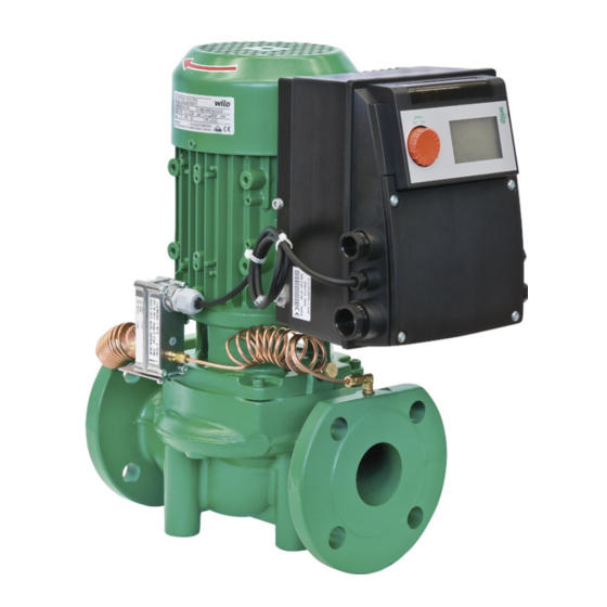 Wilo VeroTwin-DP-E Series Installation And Operating Instructions Manual