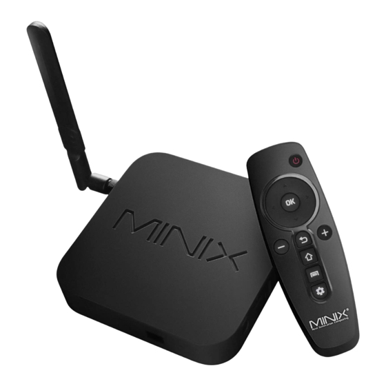 Minix NEO X39 Manuals