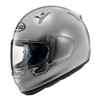 Arai Regent-X Operation Instructions Manual