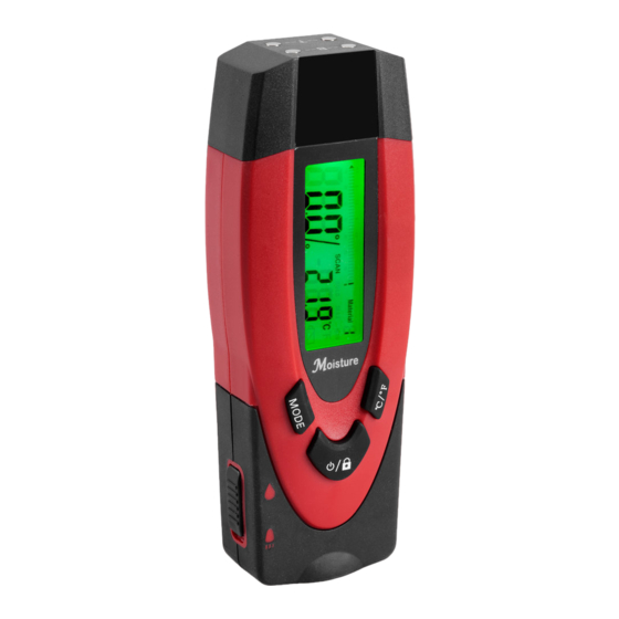 Meec tools 010988 Moisture Meter Manuals