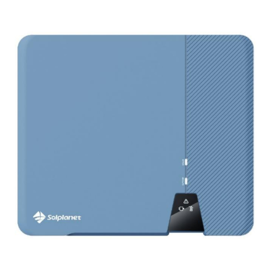 Solplanet ASW H-S2 Series User Manual