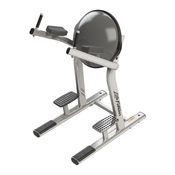 Life Fitness LBR-LR Assembly Instructions Manual