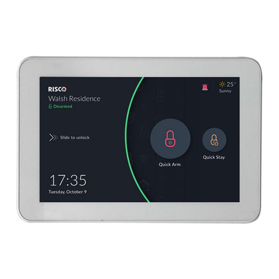 Risco RP432KPTZAUA User Manual