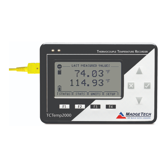 MadgeTech TCTemp2000 Manual