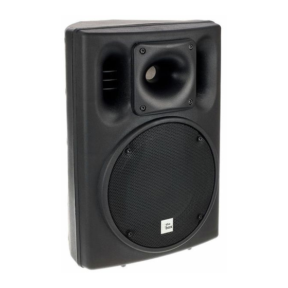 thomann PA 108 A User Manual