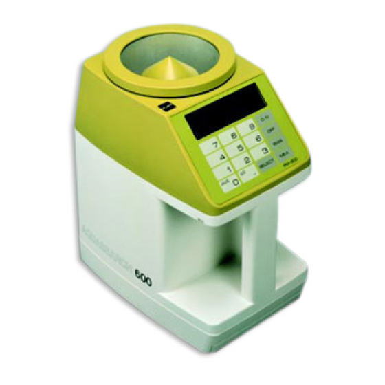 Kett PM-600 Operating Manual