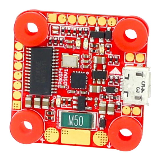 Furious FPV PIKO F4 OSD User Manual